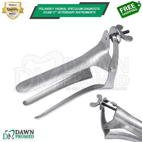 Polansky vaginal speculum - vaginal,