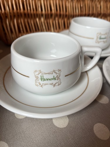 Harrods cups and sauces - and,