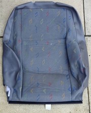 USED GENUINE VW TRANSPORTER T5 FRONT SEAT BACK REST COVER 7E0881805PYM