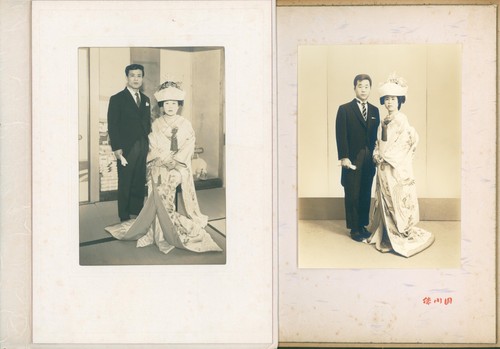 Vintage photo japan 1930s pair - vintage,