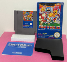 Ghost N' Goblins - Nintendo NES - UKV - PAL A - Boxed with Manual - Ghosts CIB