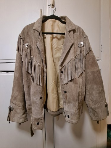 Vintage women suede leather - vintage,