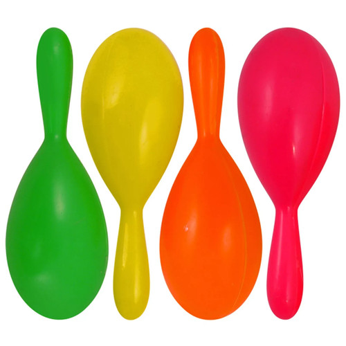 Carnival 19cm neon - neon, maracas