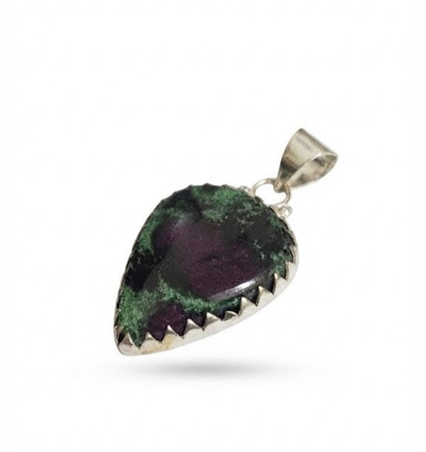 Ruby zoisite gemstone - ruby, in
