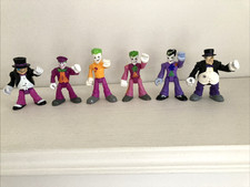 Imaginext Bundle - 6 x Jocker & 2 x Penguin - ALL different figures - SALE