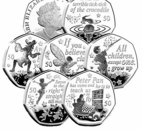The peter pan 50p collection - the,