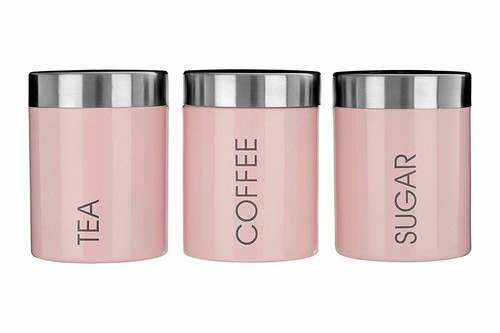 3pc food jars canisters - canisters, coffee