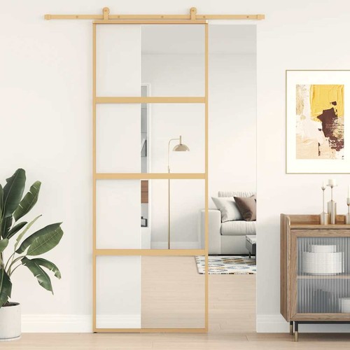Vidaxl sliding door gold - vidaxl,