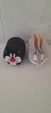 Cartoon heroes bugs bunny Sylvester cat soft toy plush bundle 6"