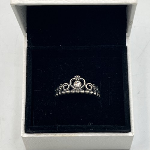 Pandora princess tiara ring - pandora,