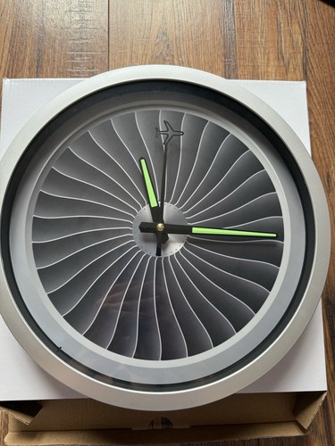 Plane engine style clock - 10,