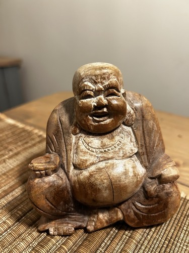 Vintage hand carved solid - hand,