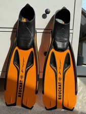 Beuchat X-voyager Men's Fins Size 6.5 to 7.5 (40-41) For Scuba / Snorkelling