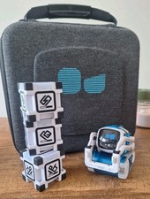 Cozmo Interstellar Blue LTD EDT Robot with Cubes, Charger, and Carry Case