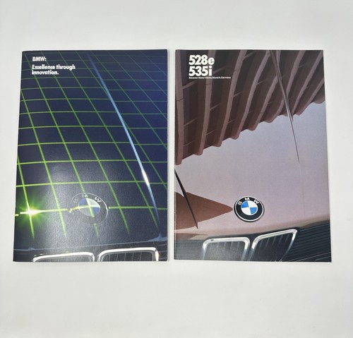 Lot vintage bmw brochures - vintage,