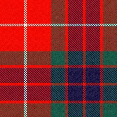 100 wool tartan pocket square - wool,
