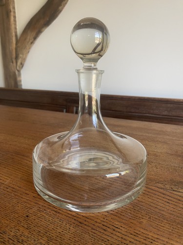 Ships decanter hand blown - decanter,