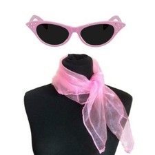 Pink Glasses Ladies Scarf