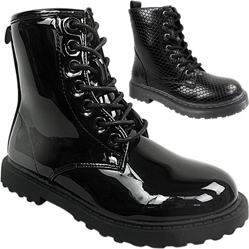 Girls lace combat - lace, up
