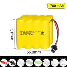 9.6V 700mAh Ni-Cd AA Battery