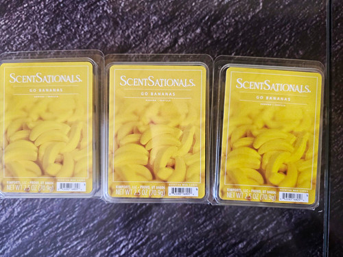 Scentsationals bananas wax - go,