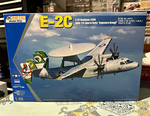Kinetic model kits e - model, 1:48