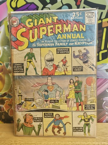 1962 giant superman - superman, annual