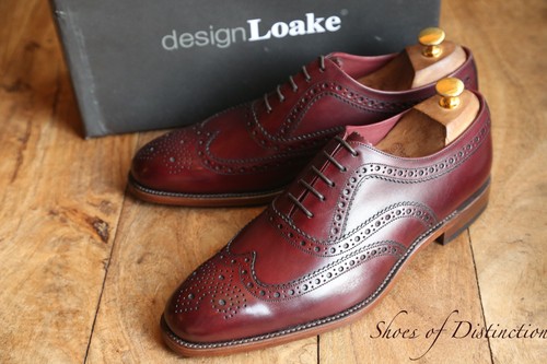 Loake design fearnley - design, burgundy