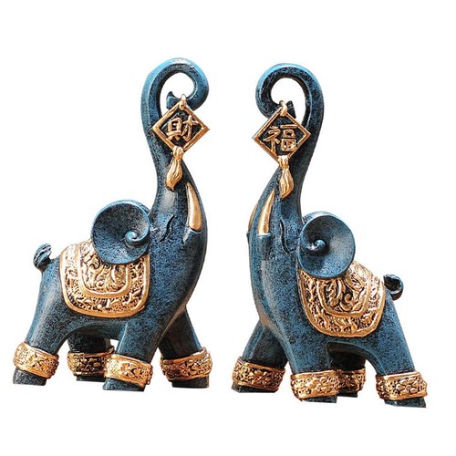 Elephant statues resin - statues,
