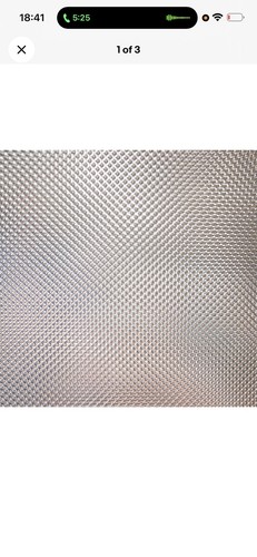 Pack plastic prismatic - 5, in