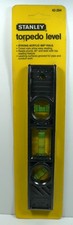 VINTAGE 1991 STANLEY TORPEDO LEVEL 42-294 MADE IN USA NEW SEALED