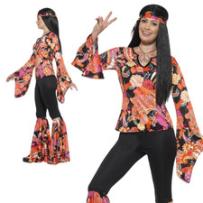 Ladies 1960s Hippy Costume