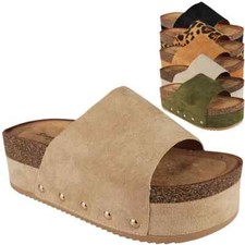 Sliders Mules Platform Shoes