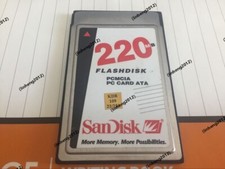 SANDISK 220MB FLASHDISK PCMCIA