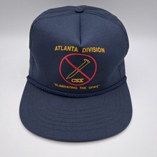Vtg CSX Railroad Hat Atlanta