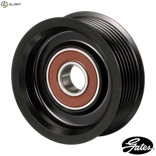 Deflectionguide pulley vribbed - deflectionguide,
