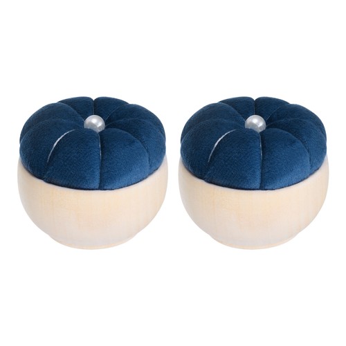 2pcs pin cushion wooden base - pin,