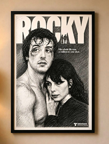 Rocky balboa framed - rocky,