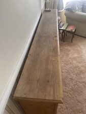 Pine Double Bookcase