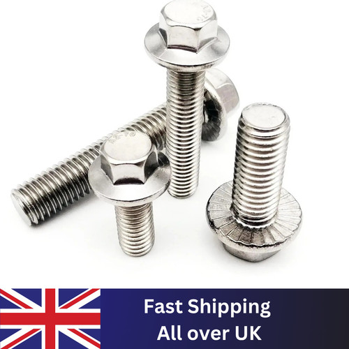 M10 flanged hexagon - m5, m8