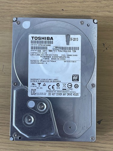 Toshiba dt01aca300 3tb 7200rpm - 3tb,