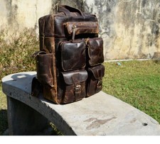 Leather Explorer Backpack –