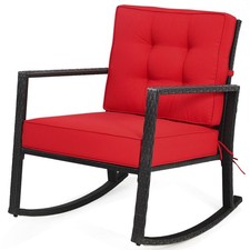 Outdoor Wicker Rocking Chair