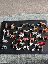 Vintage Farmyard Toy Figures People and Animals
