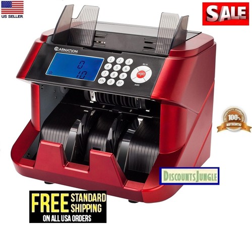 Carnation bank money counter - carnation,