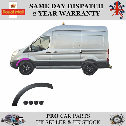 Front wheel arch moulding trim - front,