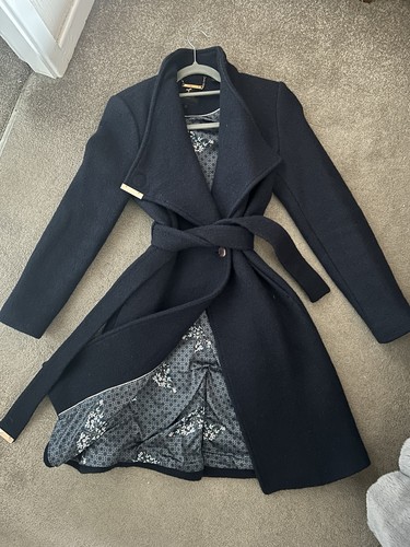 Ted baker coat - ted, navy