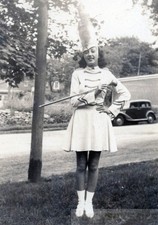 1938 Majorette Young Lady w