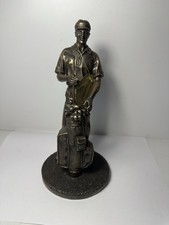 Veronese Bronze Resin Golfer Figurine Mint Condition