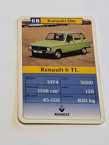 Renault 6b single - -,